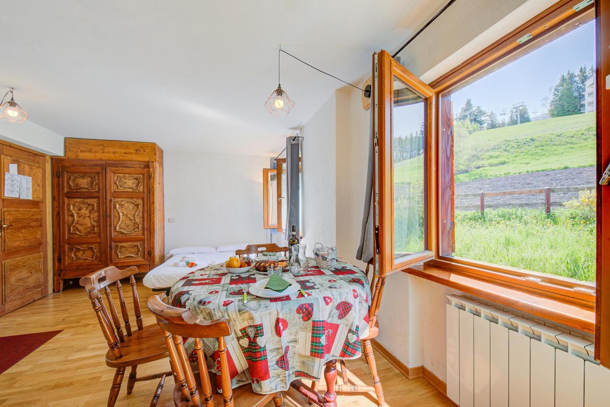 Studio Clotes Ski In - Ski Out - Happy Rentals Oulx Dış mekan fotoğraf